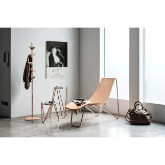 Leather coat hanger - Apelle TREE