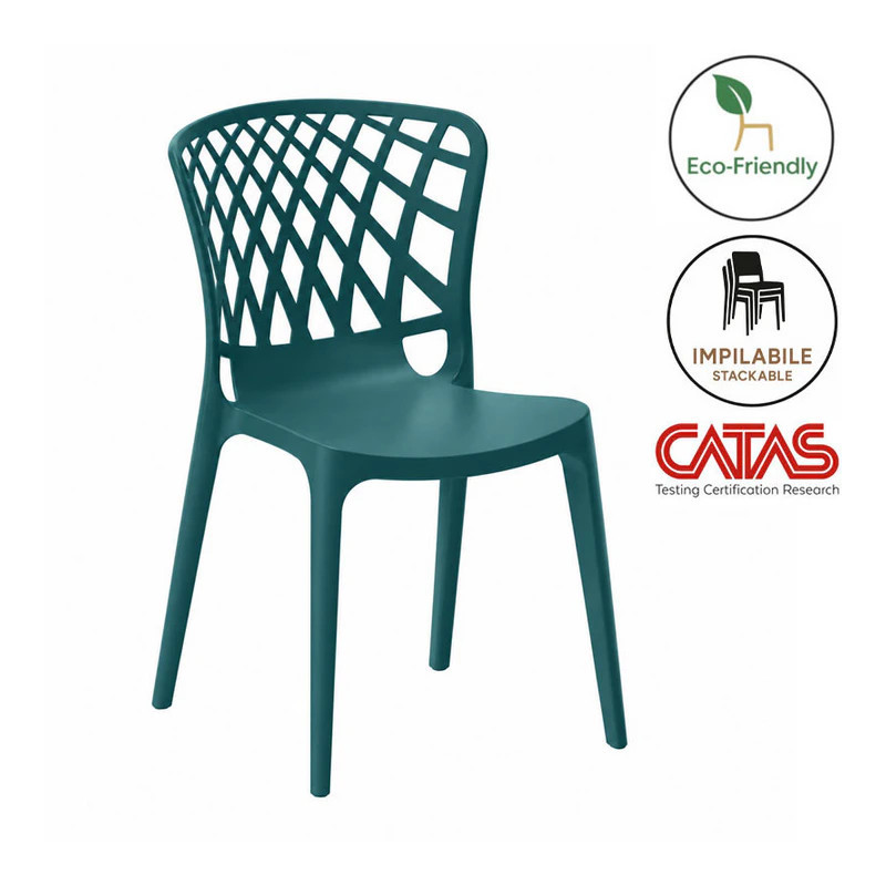 Stackable Chair in Recyclable Polypropylene - Porto | Monteforte Stackable Chair in Recyclable Polypropylene - Porto | Monteforte