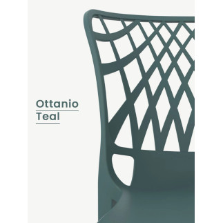 Stackable Chair in Recyclable Polypropylene - Porto | Monteforte