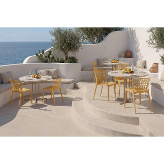 Stackable Chair in Recyclable Polypropylene - Porto | Monteforte