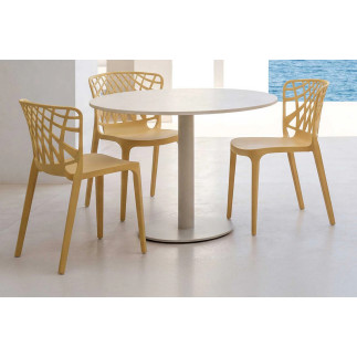 Stackable Chair in Recyclable Polypropylene - Porto | Monteforte