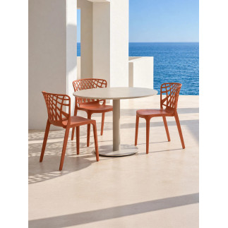 Stackable Chair in Recyclable Polypropylene - Porto | Monteforte