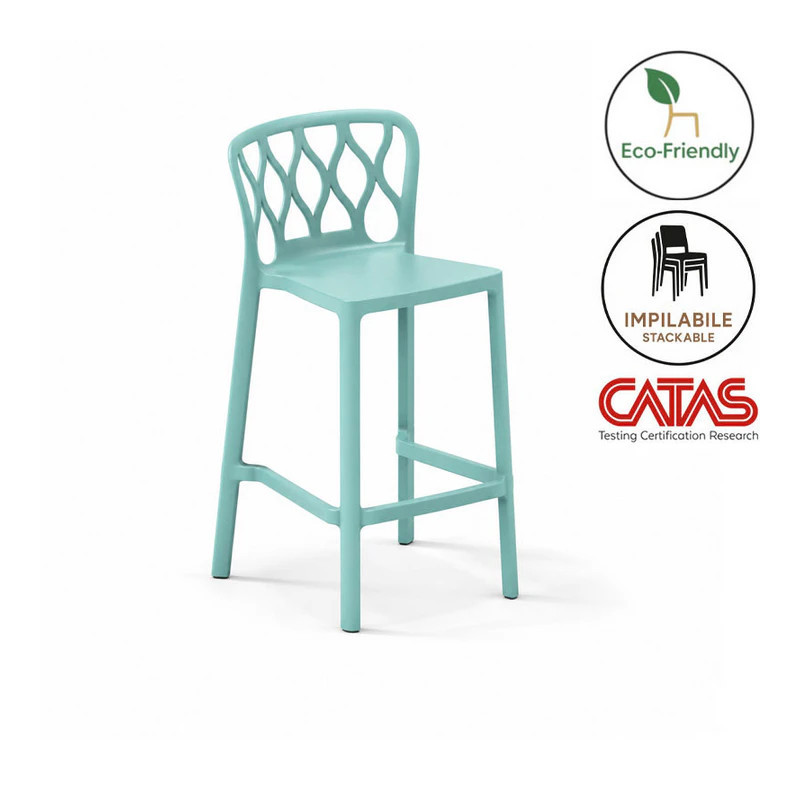 Outdoor Stackable Stool - Vienna | Monteforte Outdoor Stackable Stool - Vienna | Monteforte