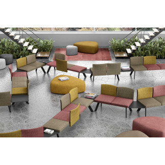 Upholstered Waiting Room Seating - Ola