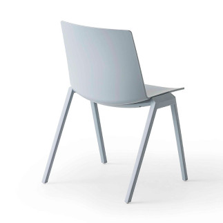 Stackable chair with or without armrests - Jubel IV | Gaber