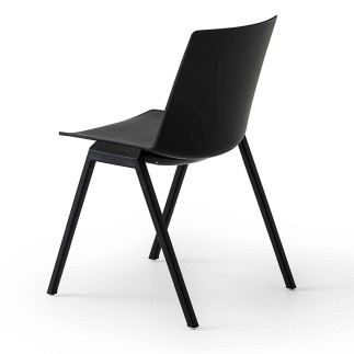 Stackable chair with or without armrests - Jubel IV | Gaber