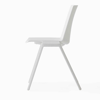 Stackable chair with or without armrests - Jubel IV | Gaber