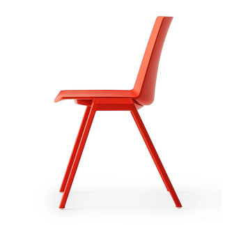 Stackable chair with or without armrests - Jubel IV | Gaber