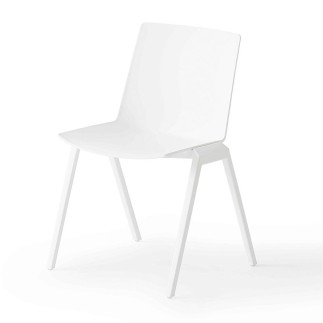 Stackable chair with or without armrests - Jubel IV | Gaber