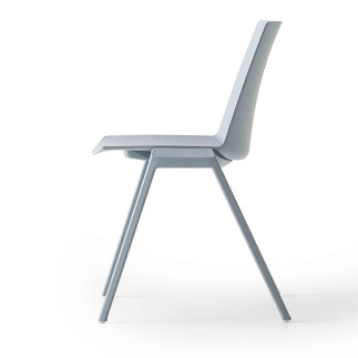 Stackable chair with or without armrests - Jubel IV | Gaber