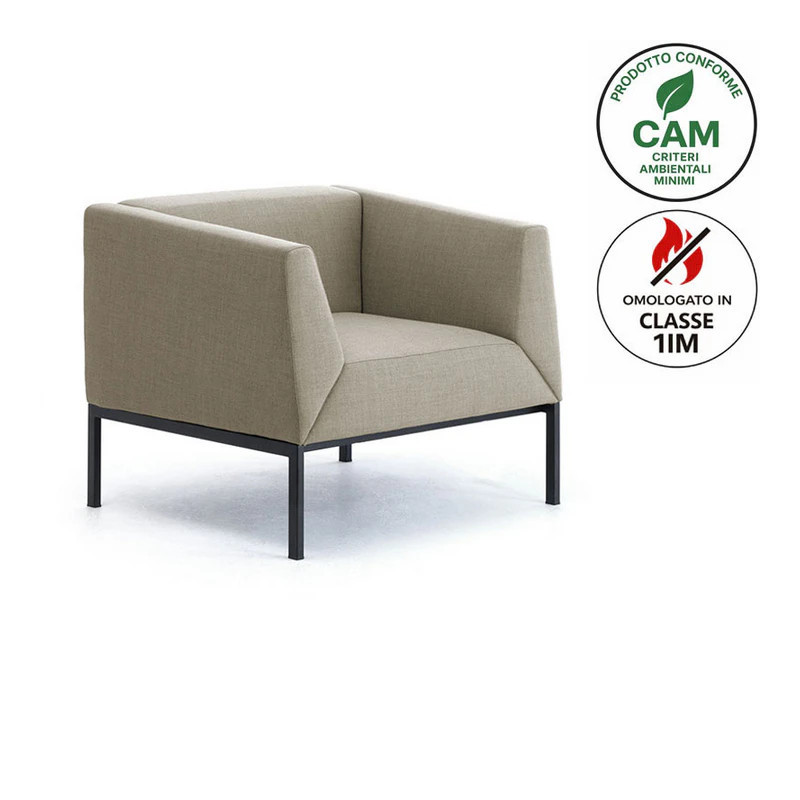 Waiting Room Padded Armchair - Kos | Leyform