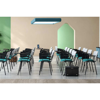 Sedia Imbottita con Tavoletta Scrittoio - Sally | Leyform