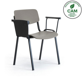 Sedia Con Tavoletta Scrittoio Leyform - Sally | Leyform