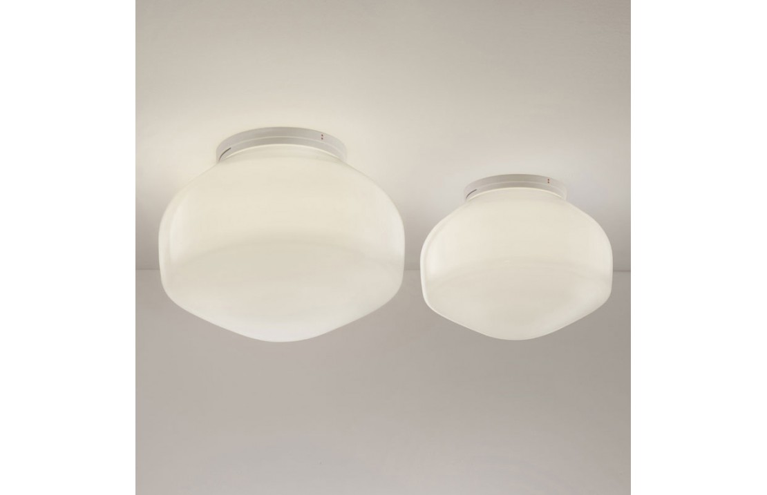 Aèrostat, glass ceiling lamp led light