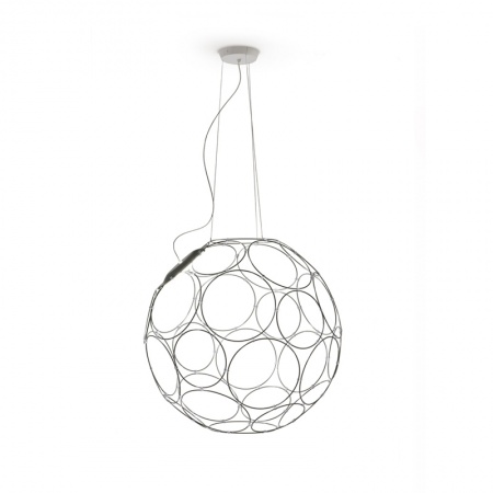 Giro, metal suspension lamp