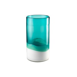 Sky vaso in vetro colorato