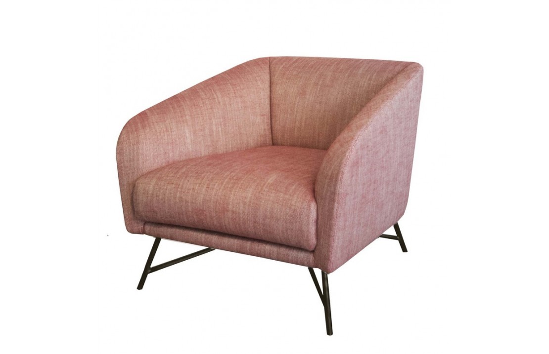 Armchair in fabric or leather - Betty