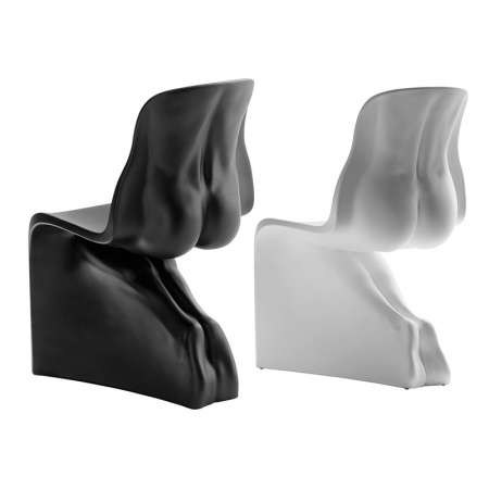 Him & Her set 2 chairs in polyethylene