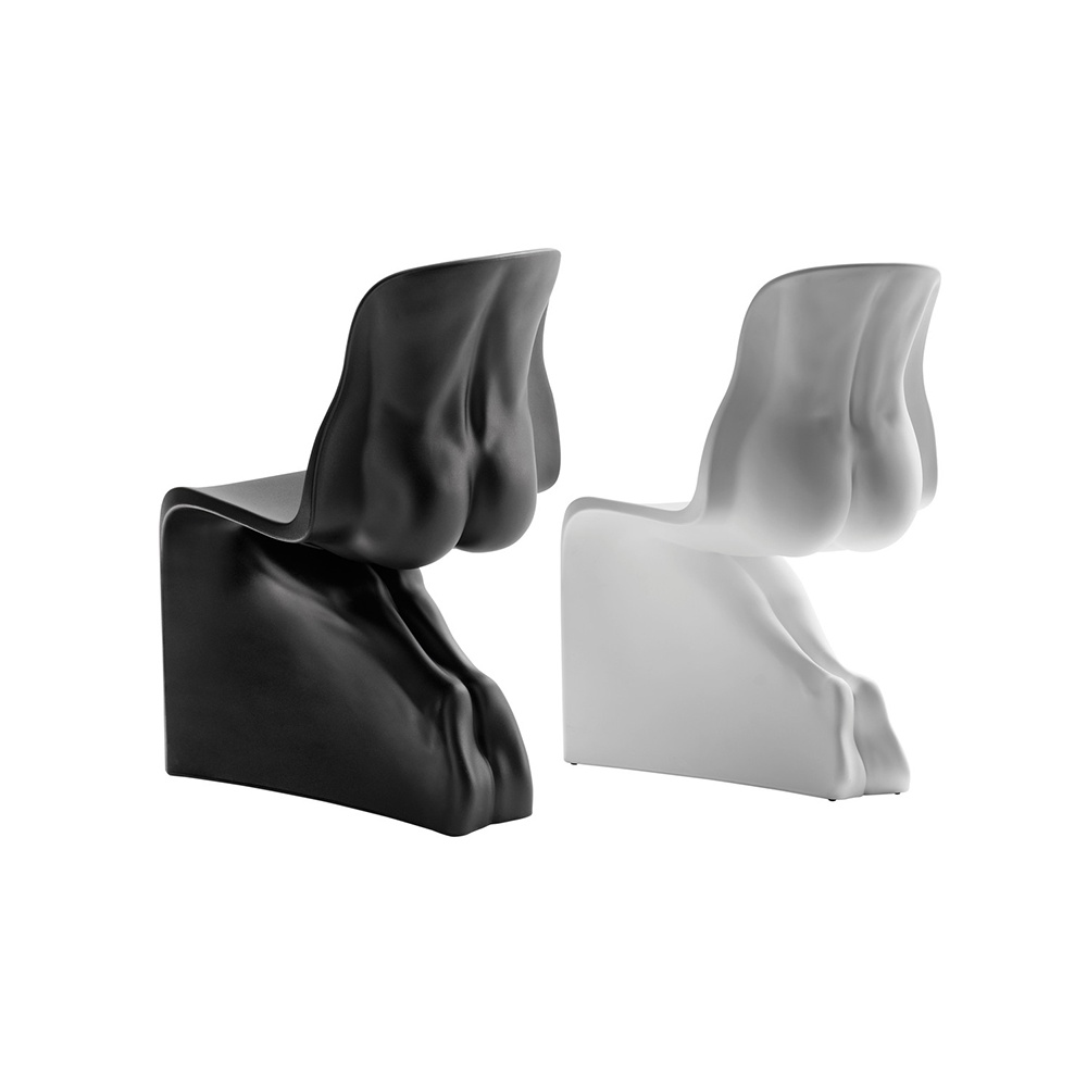 Him & Her set 2 chairs in polyethylene