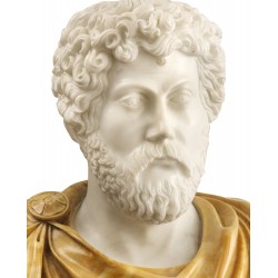 Scultura in marmo - Busto Marco Aurelio