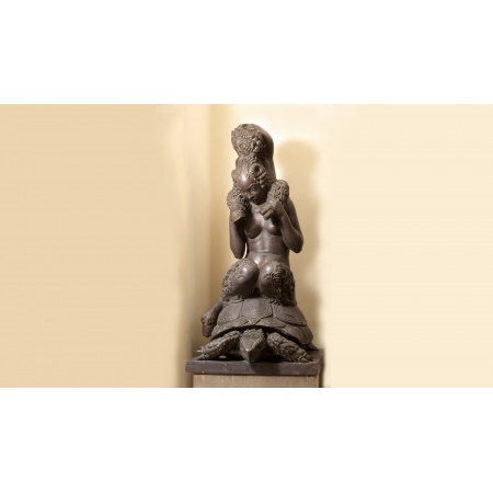 Statua in bronzo - Satirina
