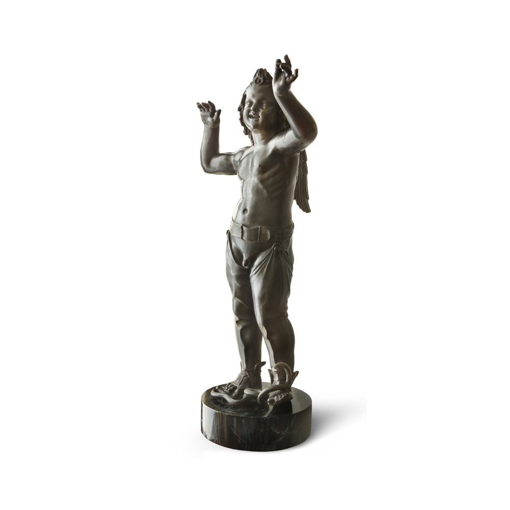 Attis bronze sculpture