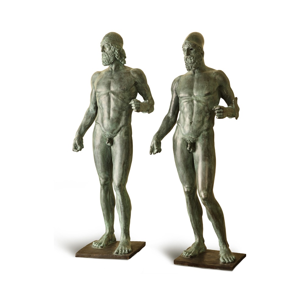 Statua in bronzo - Coppia Bronzi di Riace