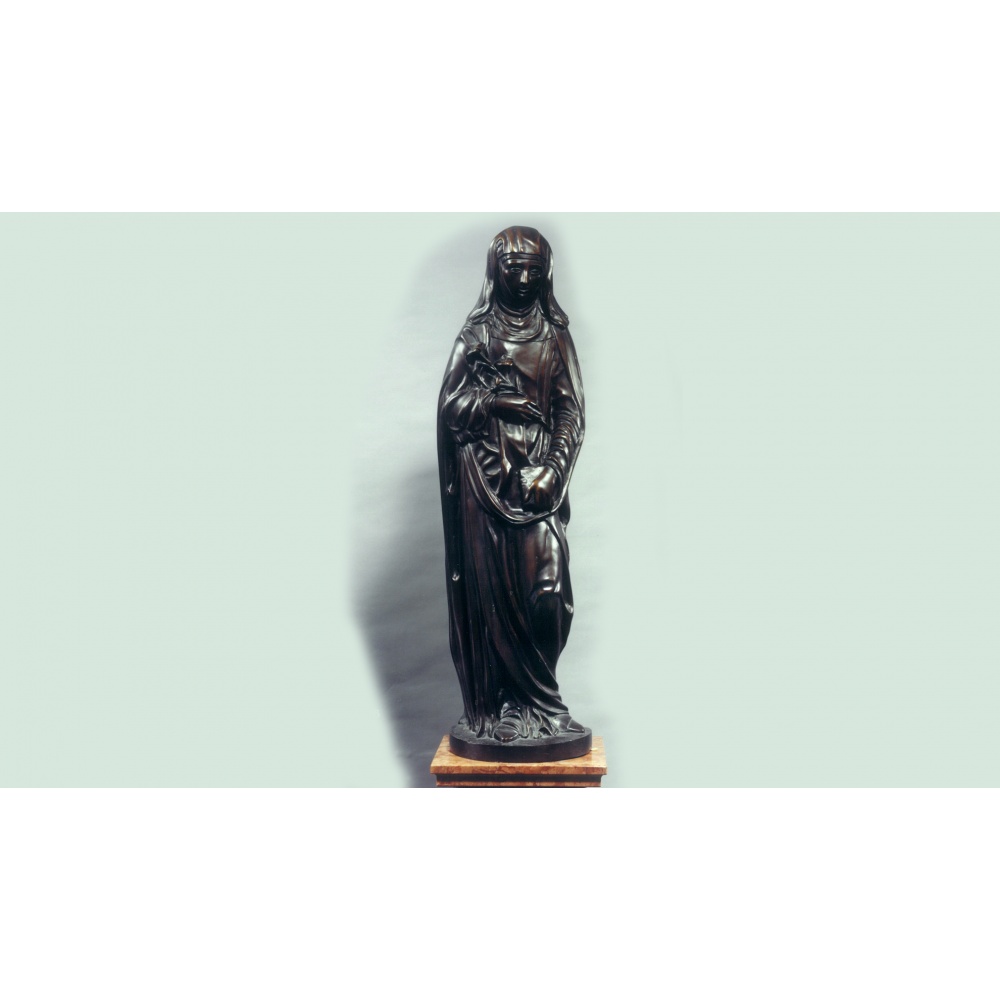 Statua in bronzo - Santa Caterina