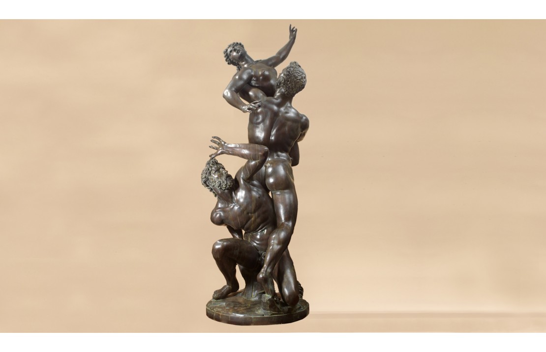Statua in bronzo - Ratto delle Sabine
