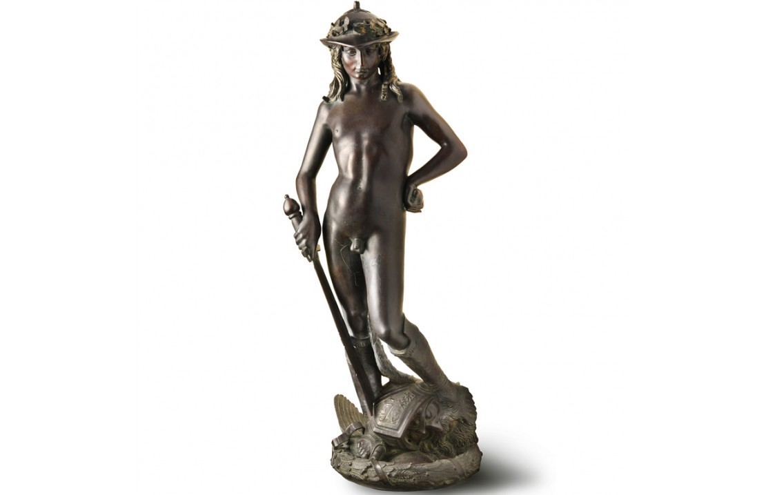 David bronze statue