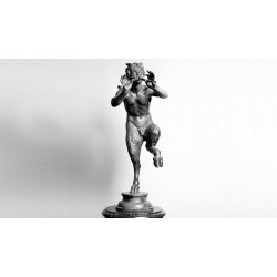 Statua in bronzo - Pan con Pifferi