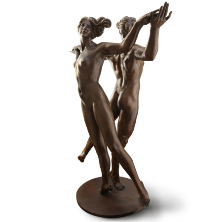 Statua in bronzo La Danza
