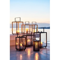 Lantern in glass aluminium - Lighthouse
