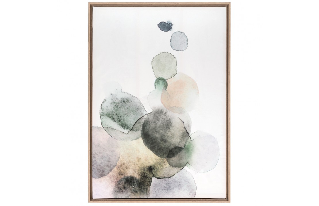 Bubbles, painting 70x100 with frame