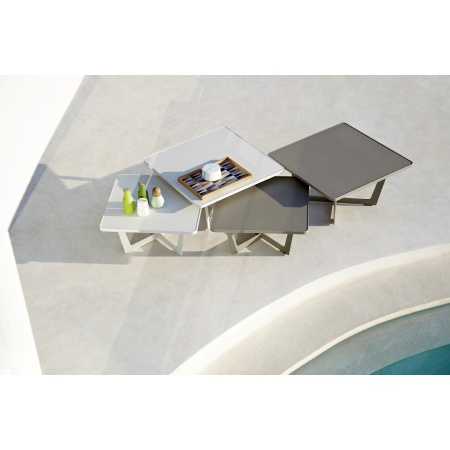 Garden Coffee Table in Aluminum - Time-out