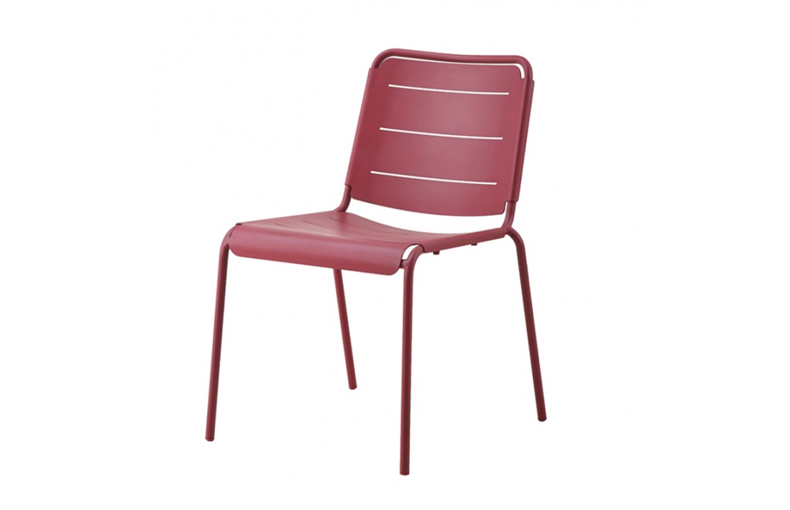 Stackable chair in aluminium - Copenhagen