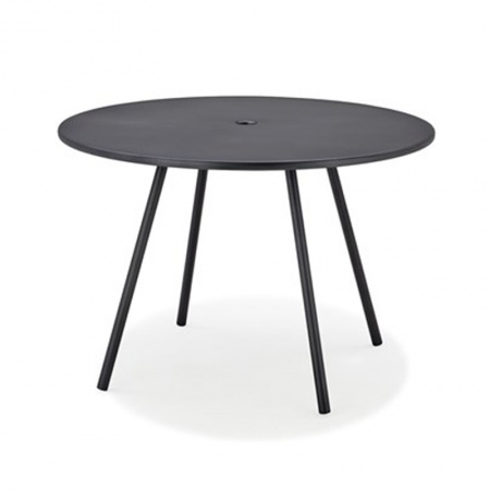 Outdoor round table in aluminium - Area