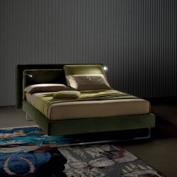 Flux Lift padded bed with light LED