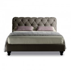 Padded bed with or without storage - King