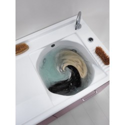 Composizione lavanderia con stendibiancheria - Active Wash