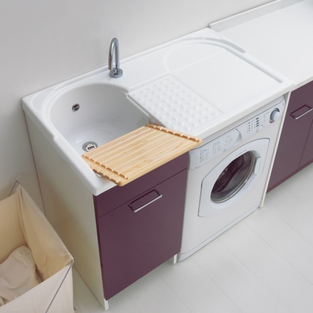 Mobile Lavatrice con lavatoio - Duo