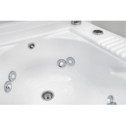 Cabinet washtub with washing system - Active wash