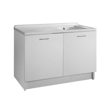 Cabinet washtub with 2 doors and washing system - Active Wash