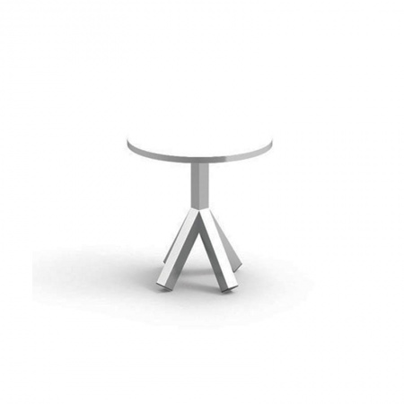 Outdoor coffee table in aluminium - Circle