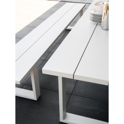 Tavolo da pranzo per esterno in alluminio - Essence
