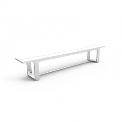 Outdoor bench in aluminium - Essence
