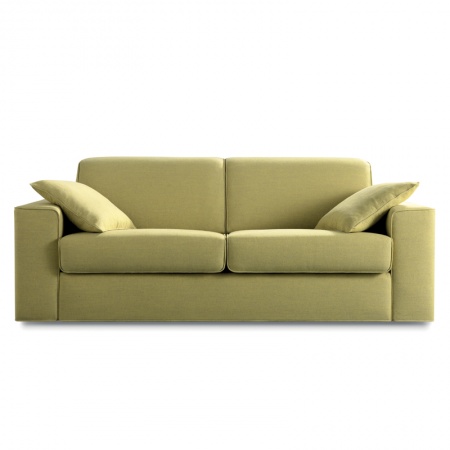 Soul padded modular sofa with fabric or eco-leather cover