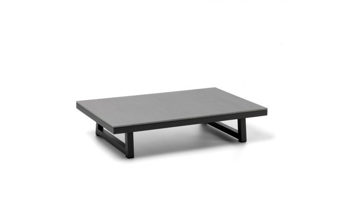 Tavolino da esterno in cemento e alluminio - Alabama