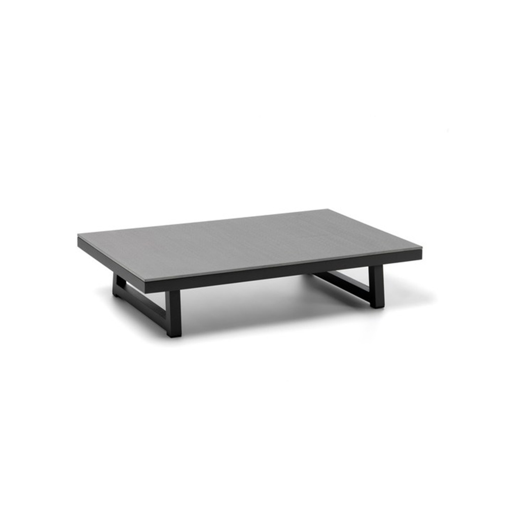 Outdoor coffee table in cement and aluminium - Alabama