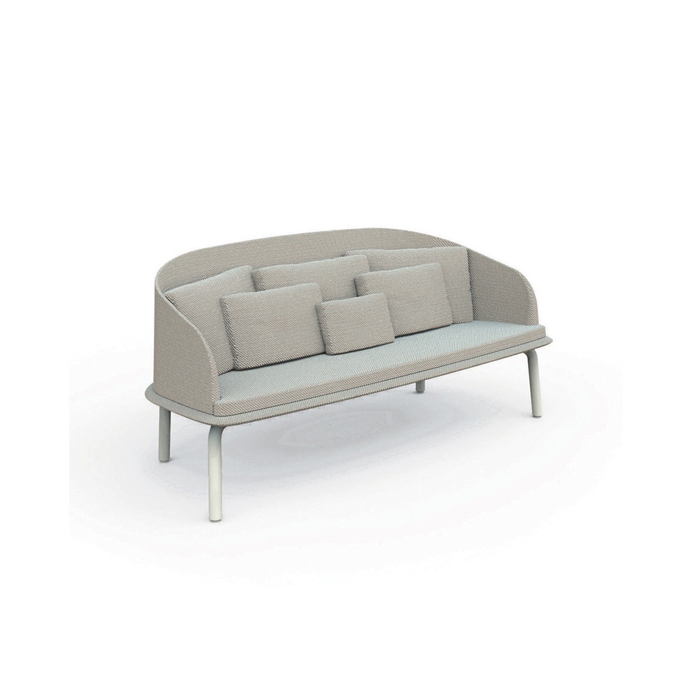 Outdoor sofa in aluminium and fabric - Cleo Love